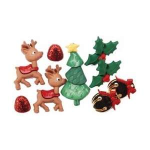  Jesse James Dress It Up Holiday Embellishments Reindeer Games 