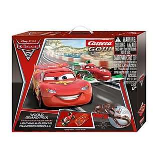 Carrera Go Disney Pixar Cars 2 World Grand Prix  Toys & Games 