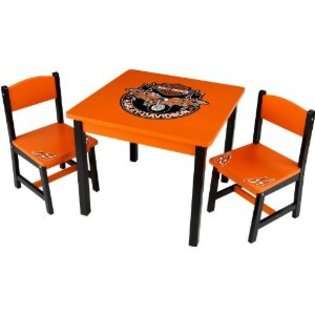KidKraft Harley Davidson Table And 2 Chair Set 