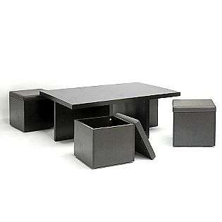   Set with Hidden Storage  Baxton Studio For the Home Living Room Coffee