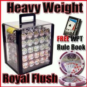   WPT Rule Book. 14 Gram Heavy Weighted Poker Chips.: Sports & Outdoors
