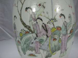 Antique Chinese Porcelain Famille Rose Pot Vase  