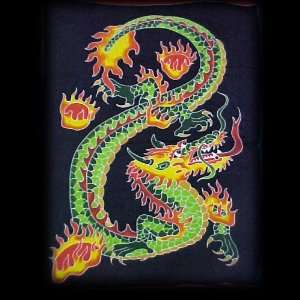 Large Dragon Tapestry   Colors Vary   Approximatley 44 Inches By 72 