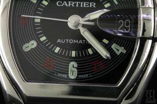 CARTIER ROADSTER 2510 AUTOMATIC SS HIGH FASHION MENS WATCH  