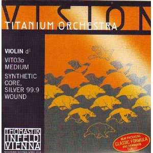   Orchestra D Synthetic Core Pure Silver Wound, VIT03o 