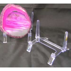  Large Acrylic Display Stand Set of Two 