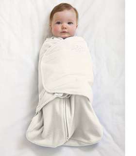 HALO SleepSack Swaddle in Microfleece Wearable Blanket   Cream (Small 
