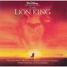 Lion King CD Soundtrack   Disney   