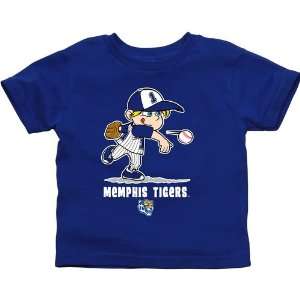   Tigers Toddler Boys Baseball T Shirt   Royal Blue