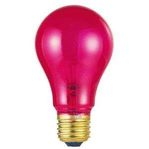     25A19/TR Standard Transparent Colored Light Bulb: Home Improvement