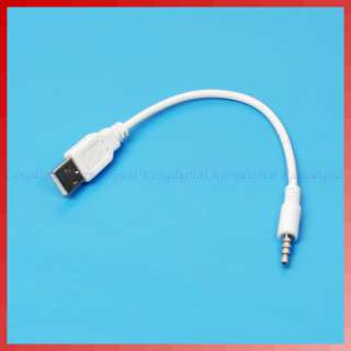 USB Male to 3.5mm Jack Plug Audio Cable for MP3 Mp4 New  