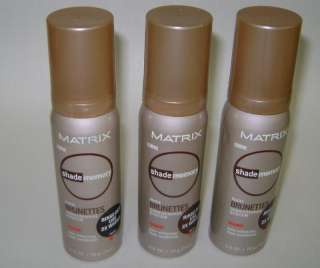 3X Matrix Shade Memory Warm Brunette Foam Conditioner  