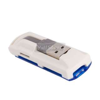 New USB 2.0 High Speed SD/SDHC/TF/MS/M2 Multi Memory Card Reader Blue 
