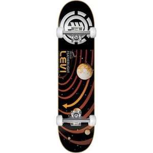 Element Brown Astronomy Complete Skateboard   8.12 W/Raw Trucks 