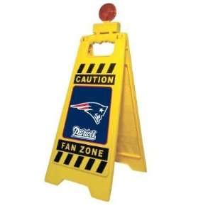  New England Patriots 29 inch Caution Blinking Fan Zone 
