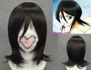 BLEACH Rukia Cosplay Wigs Cos Wigs Costume Party Wig Heat Resistant 