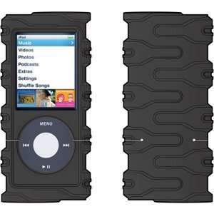  Speck ToughSkin Black Case for Apple iPod Nano Gen 4: MP3 