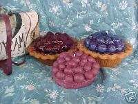 Pie Insert 5 inch Cherry, Blueberry Silicone Mold #7014  