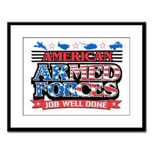   Print American Armed Forces Army Navy Air Force Military Job Well Done
