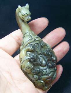 Old Chinese Jade Dragon DaiGou  