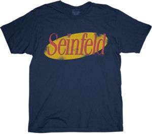 NEW Seinfeld TV Show Seinfeld Logo Funny Adult Shirt  