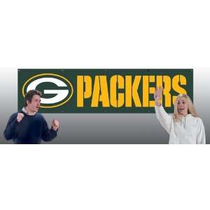  Green Bay Packers 8 x 2 Banner: Kitchen & Dining