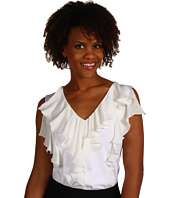 Paperwhite Sleeveless Ruffle Shirt $54.99 (  MSRP $178.00)