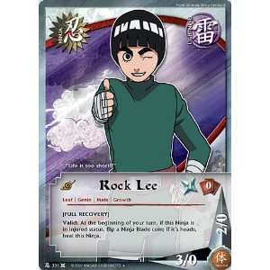    Naruto The Chosen N 331 Rock Lee Uncommon Card Toys & Games
