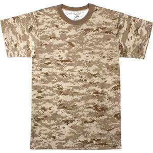 DIGITAL DESERT CAMO Army Military Short Sleeve T SHIRT  