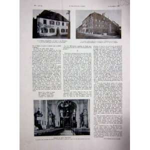   Architecture Ettenheim Church House French Print 1937