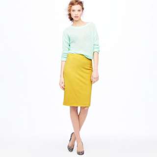 Collection pencil skirt in suede   pencil   Womens skirts   J.Crew