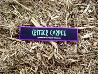 CRITTER CARPET Cypress Reptile Bedding Substrate 24 QT  