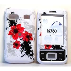   Flower Huawei M750 Metro PCS Snap on Cell Phone Case: Electronics