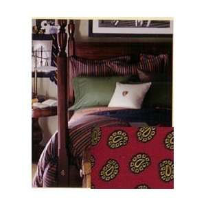  Ralph Lauren Studio III Foulard RED Pillow Cases KING 