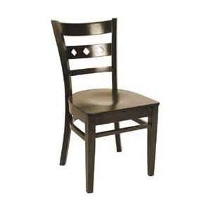 American Tables and Seating 525 Diamond Back Wood Chair  