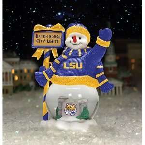   State Fightin Tigers NCAA City Limits Snowman: Sports & Outdoors