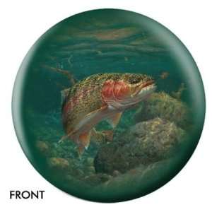  Rainbow Trout Bowling Ball  By Mark Susinno Sports 