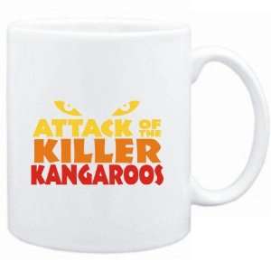  Mug White  Attack of the killer Kangaroos  Animals 