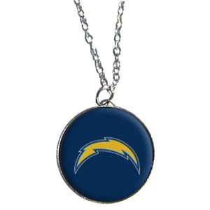 Chargers Team Logo Charm Necklace Delicate Chain Great Way To Show Off 
