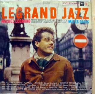 MILES DAVIS MICHEL LEGRAND jazz LP 6 EYE CL 1250 VG+  