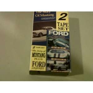   VHS Collectible   The Story of Mustang + Ford Legends: Everything Else