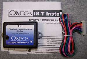 Keyless Anti Theft Bypass for Toyota/Lexus Remote Start  
