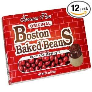 Boston Baked BeansTheater Size Boxes 4.75 OZ each (Pack of 12)  