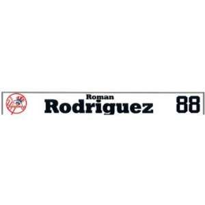  Roman Rodriguez #88 2010 Yankees Spring Training Game Used 