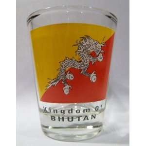 Bhutan Shot Glass 