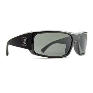 com Von Zipper glasses Kickstand   BLACK GLOSS / GREY POLY POLARIZED 