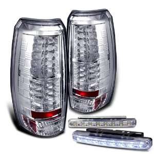  Eautolights 07 11 Chevy Avalanche LED Tail Lights + LED 