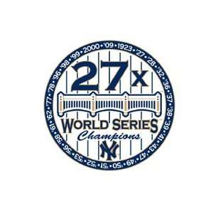 New York Yankees Official 27 Time World Series Champs PIN  