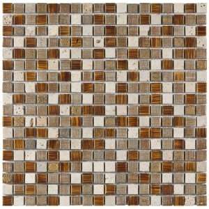 Isle Avalonia 11 3/4 x 11 3/4 Inch Porcelain Mosaic Wall Tile (10 Pcs 