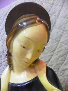 Roman Art Co. Robia Ware 12 Virgin Mary Madonna Baby Jesus Chalkware 